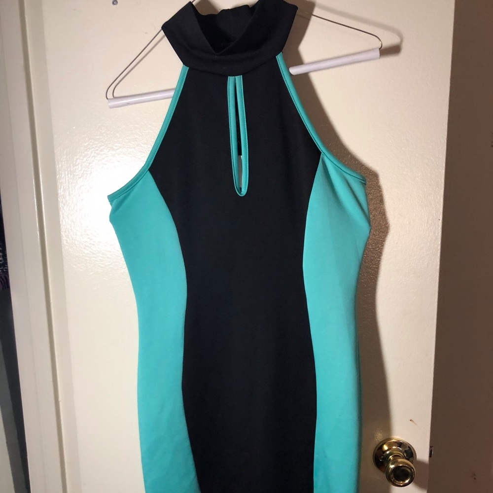 Turtleneck dress